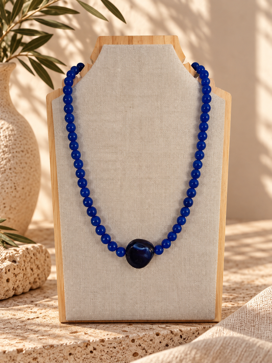 COLLAR AZUL INTENSO